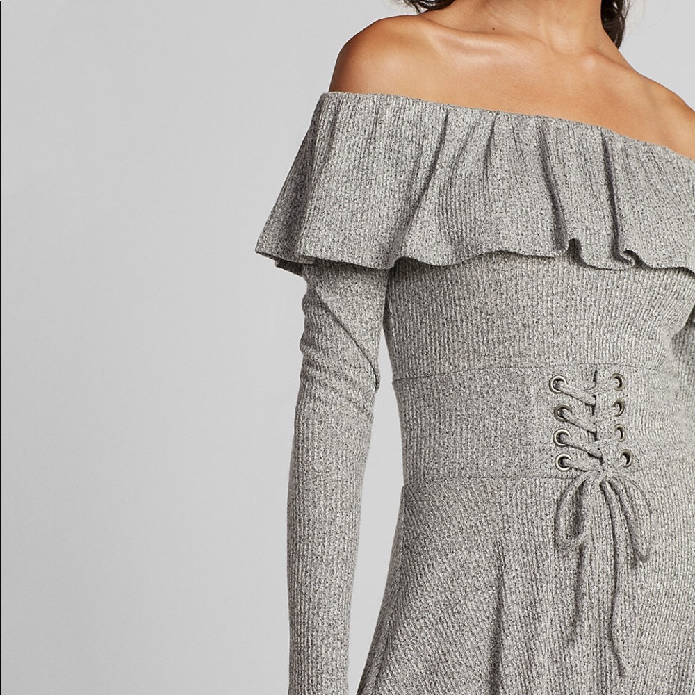 Grey express dress